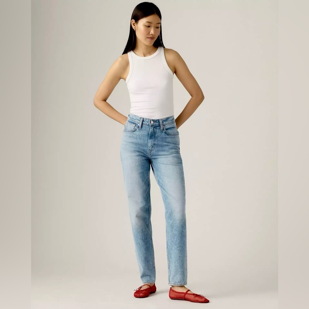Levi’s Mom Jeans Silver Tab Baggy 90s High Rise Blue Tappered